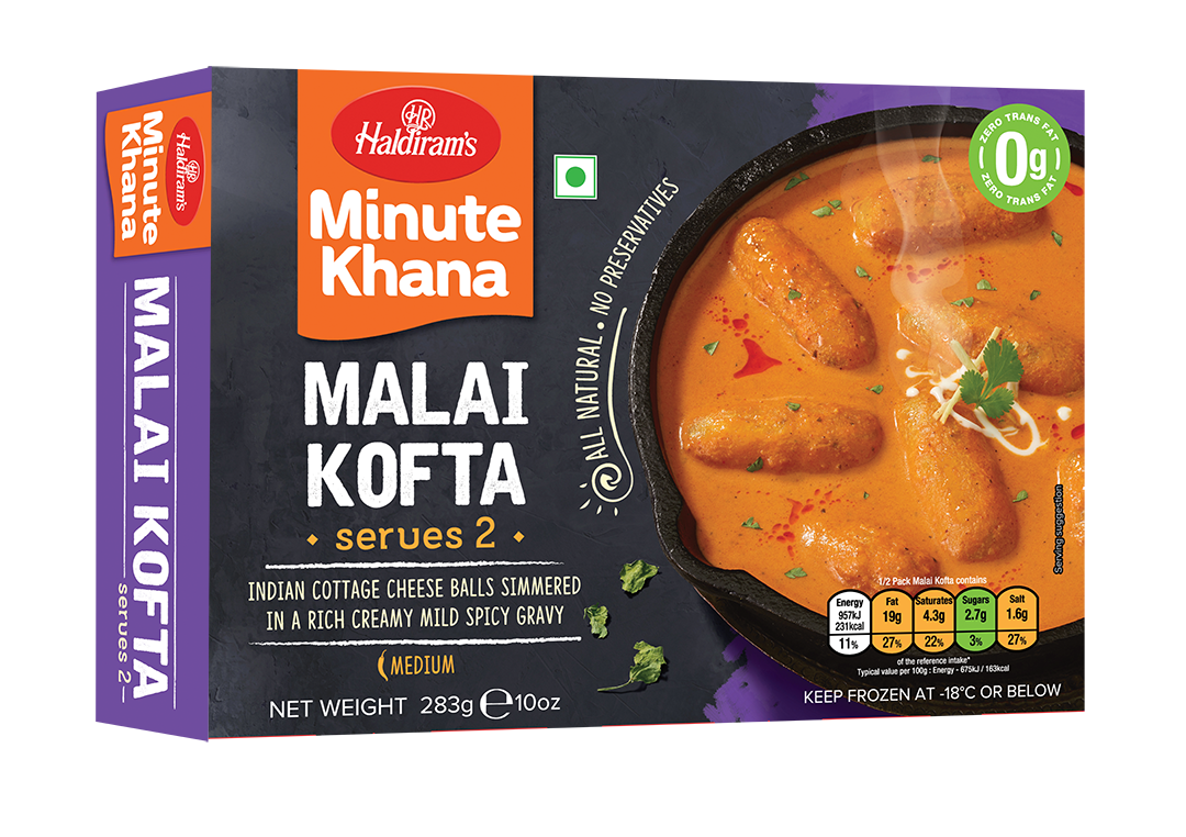 Buy Online Haldiram Malai Kofta (10 OZ 283 GM) Kesar Grocery.